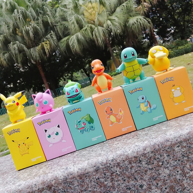 Original Pokemon Action Figures/Pokemon Toys/Pikachu/Charmander