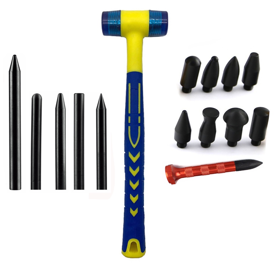 【Ready Stock】5pcs Car Dent Removal Tool Auto Repair Tool 25mm Rubber