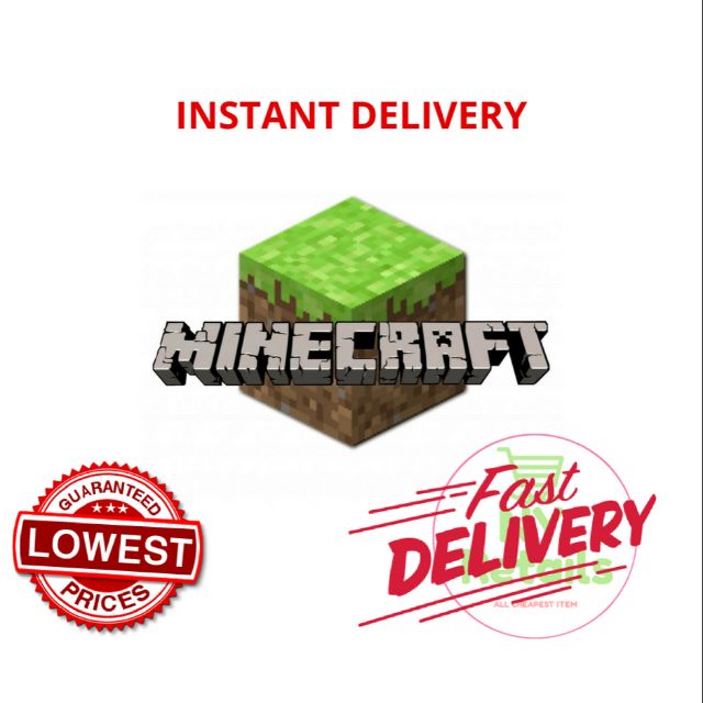 Minecraft Java Edition Shopee Malaysia