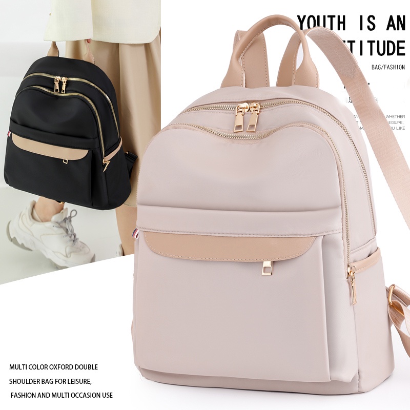 Nylon Cloth backpack handbag women big bag Ransel good quality Women's Bags Ladies Backpack