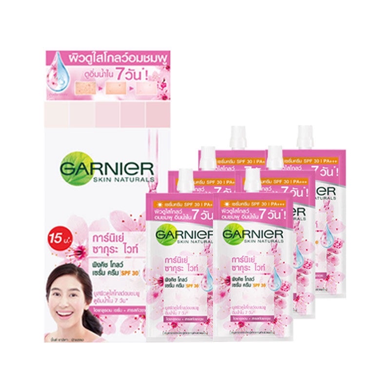 6 Types Of GARNIER Pink Lotion (THAILAND Standard) Shopee Malaysia