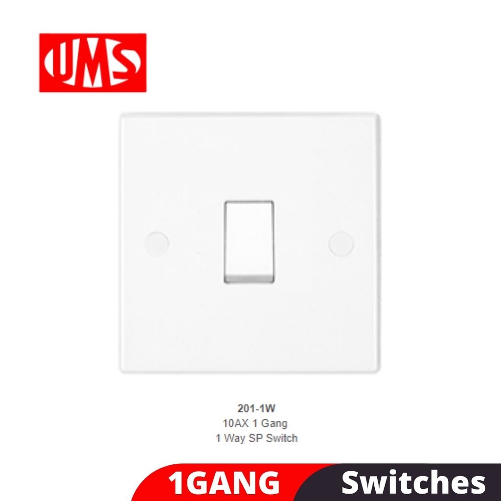 UMS Bakelite Series Switches & Socket Outlet (SIRIM) 13A Switch socket / plug socket 20A heater