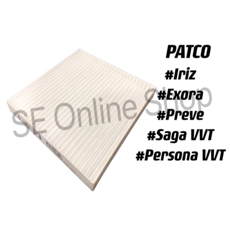 Aircond Filter Exora Preve Saga VVT Persona VVT IRIZ Air Cond Cabin