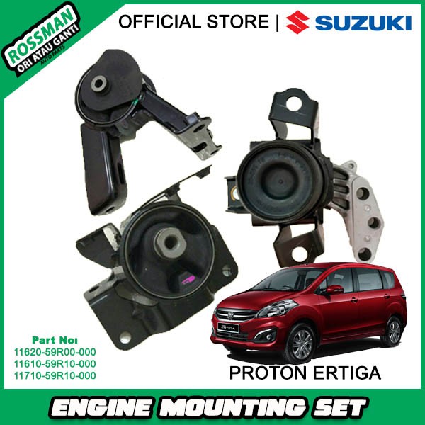 Original Suzuki Proton Ertiga Engine MOUNTING SET Genuine Suzuki