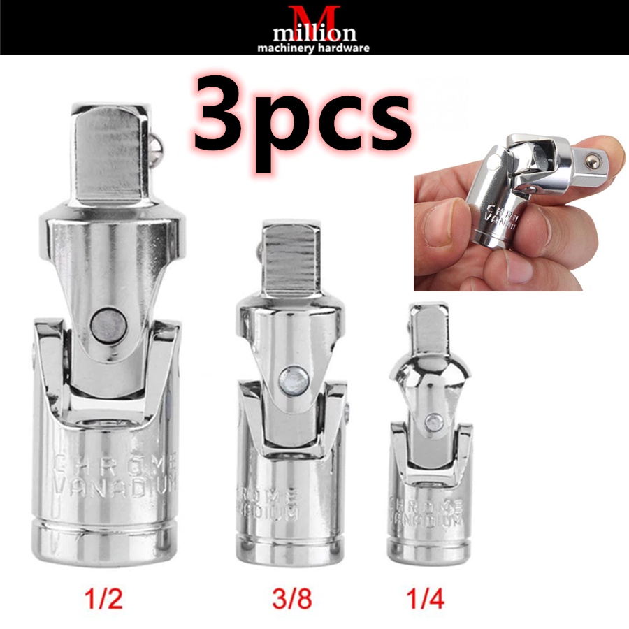 1/4" 3/8" 1/2” Universal Joint Bar Socket Extension Bar Socket Impact