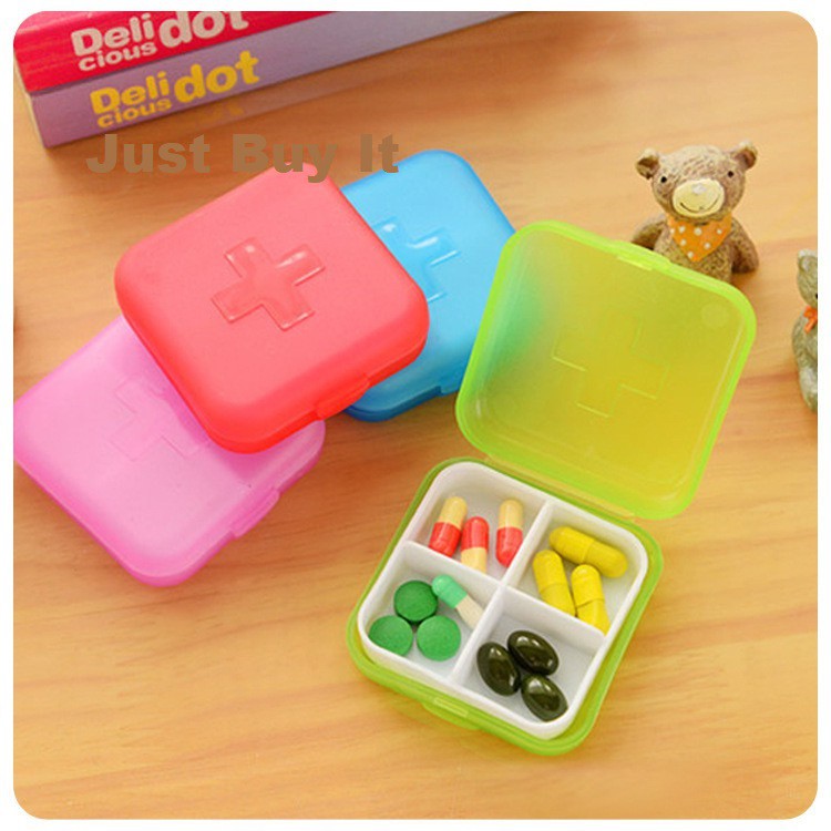 Jbi0122 4piece Medicine Box Medicine Storage Box Multipurpose
