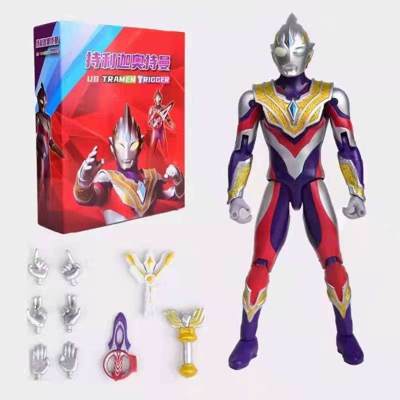 Ultraman Toy 18cm Action Figure Superhero Rosso Geed Trigger Zero Orb Belial Taiga Tiga Taro