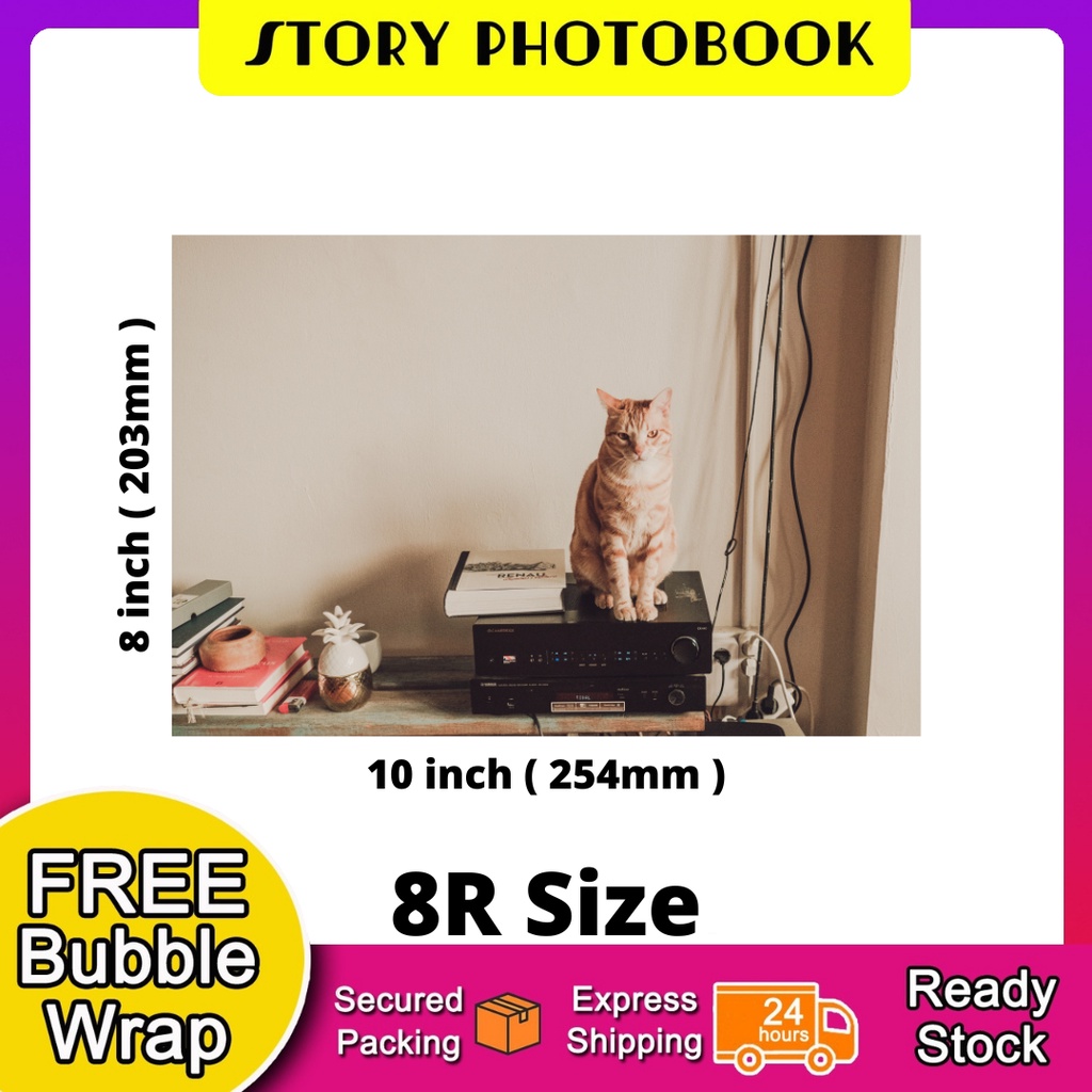 A4, 8R, 8RW, 8x8 Photo Print (Fujifilm Printing) Shopee Malaysia