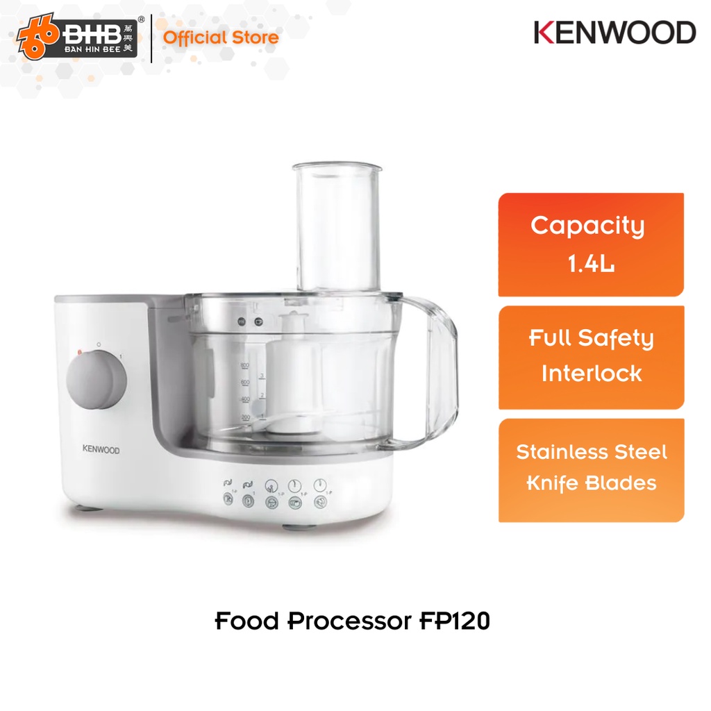 Kenwood Mini FP120 Food Processor (White) Shopee Malaysia