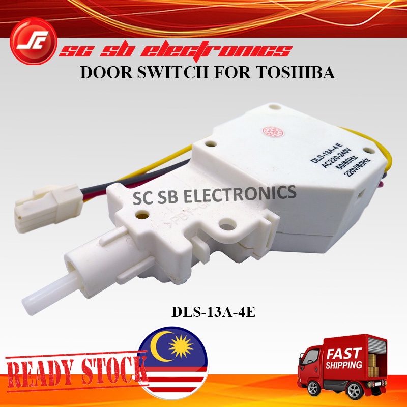 ORIGINAL TOSHIBA WASHING MACHINE LID LOCK DLS13A4E DOOR SWITCH