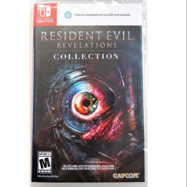 Nintendo switch Resident Evil Revelations (2games inside) Shopee(08)