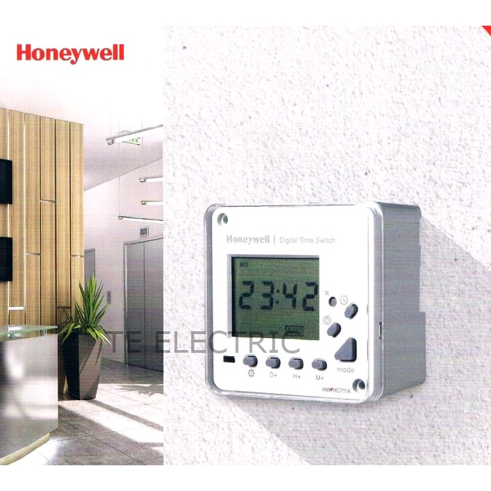 HONEYWELL DIGITAL TIMER HWTHC711A 16A 24HOURS / 7 DAYS PROGAMMABLE TIME