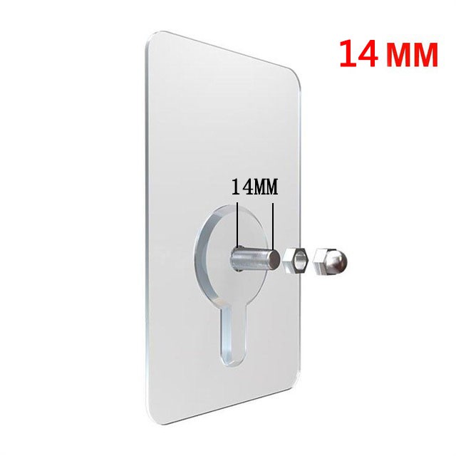 Self Adhesive Hanging Nails Non Trace No Drilling Transparent Nail Free