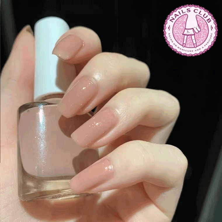 Nail Polish Set Milky White Naked Transparent Long Lasting White Nail
