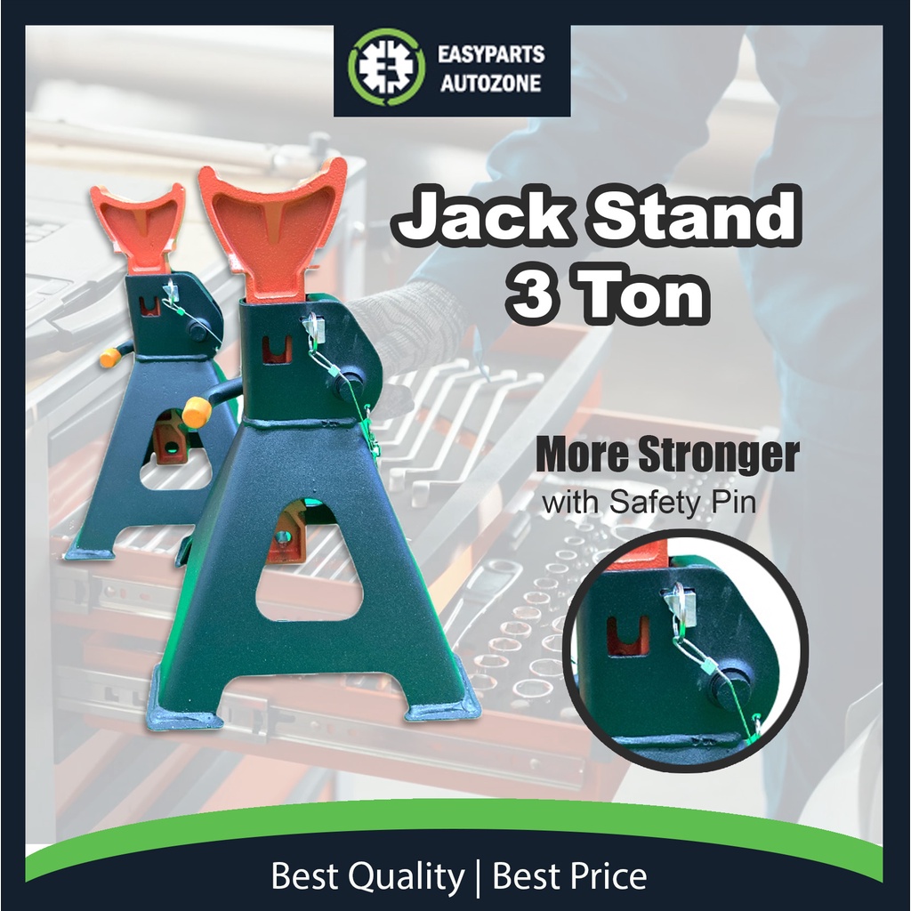 Autozone 3 6 Ton Jack Stand Car Heavy Duty Strong Automotive Garage