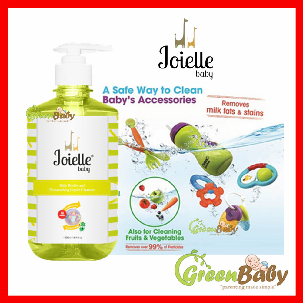 Joielle Baby Bottle And Dishwashing Liquid Cleanser 500ml Food Grade