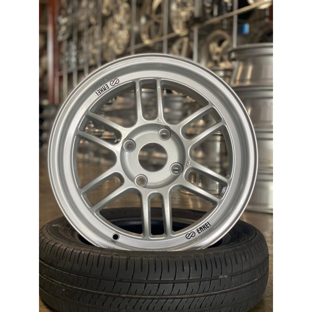 New 16 Inch Enkei Rim (Silver) Shopee Malaysia
