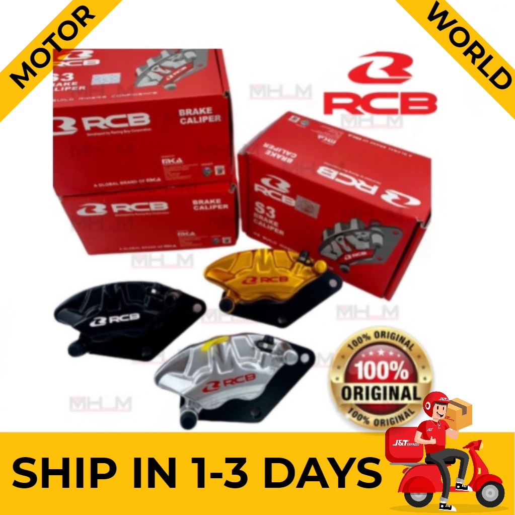 🔥 ORIGINAL 🔥 RCB BRAKE CALIPER S3 SERIES Y15ZR 100 ORIGINAL Shopee