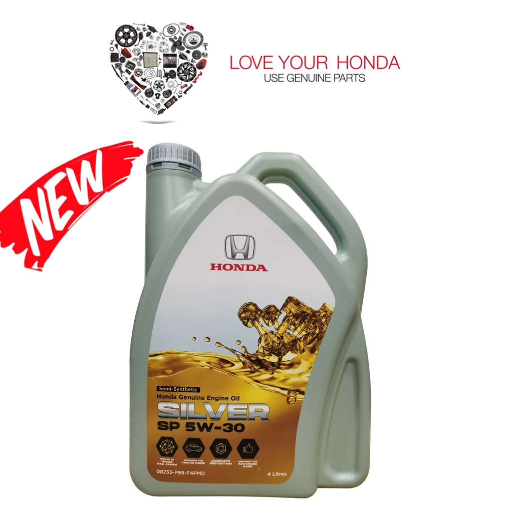 Honda Genuine 5W30 5W30 Jazz City Civic Accord Engine Oil 4L 8000 km