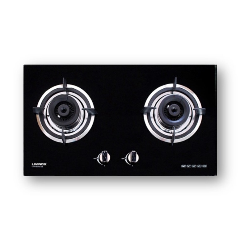 LIVINOX® (Germany) LGHRUMEX 2BBL Buildin Gas Hob / Freestanding Gas