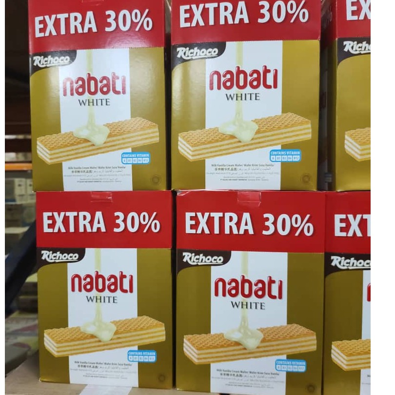 [Ready Stock] ⚠️November Expired⚠️Nabati Vanilla Milk Wafer 20's x 18g