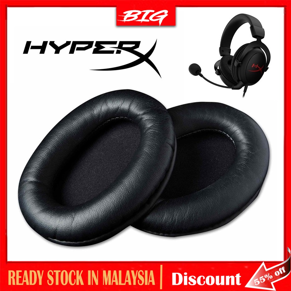 Leather Earmuffs For Hyperx Cloud CloudX and Cloud II Ear Pads Cushion