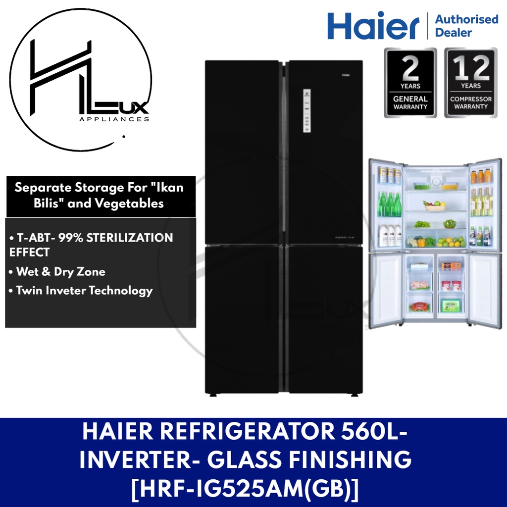 [SELF PICK UP AVAILABLE !!!] Haier 560L 4 Door Inverter Refrigerator