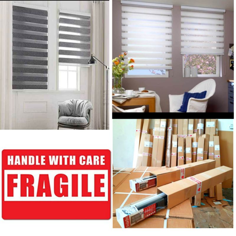 HARGA BORONG Bidai Tingkap Modern Zebra Blinds Blind Curtain