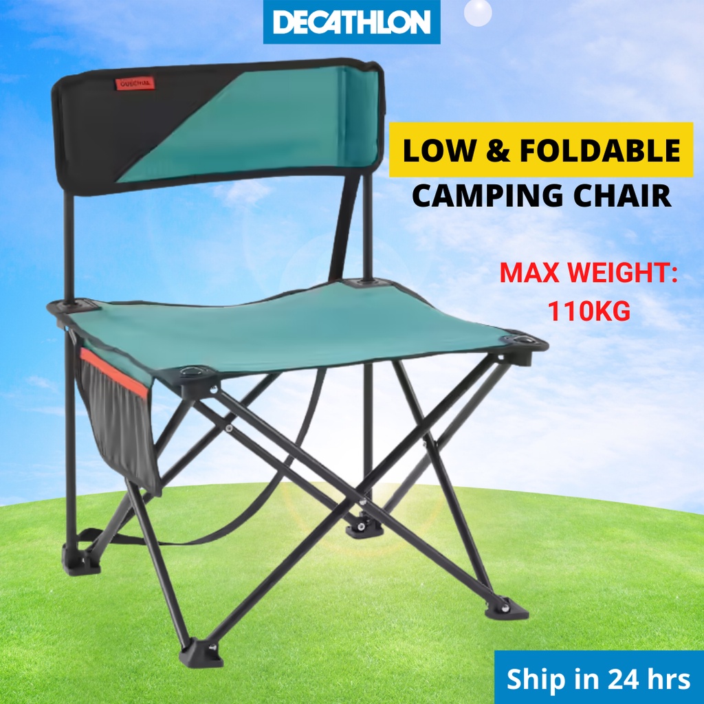 [Decathlon] mh100 Portable Folding Camping Chair Outdoor Camping Stool