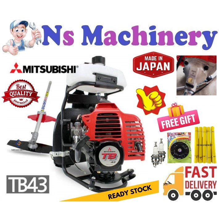 Mitsubishi Brush Cutter TB43/Tb33(MADE IN JAPAN)100 Original TK