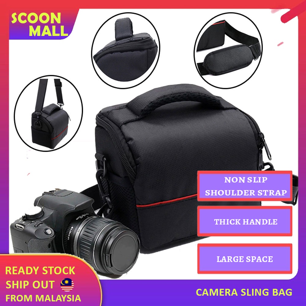 🔥READY STOCK🔥SCOON Camera Bag Sony A6000 A6400 A6500 a7 a9 Shoulder