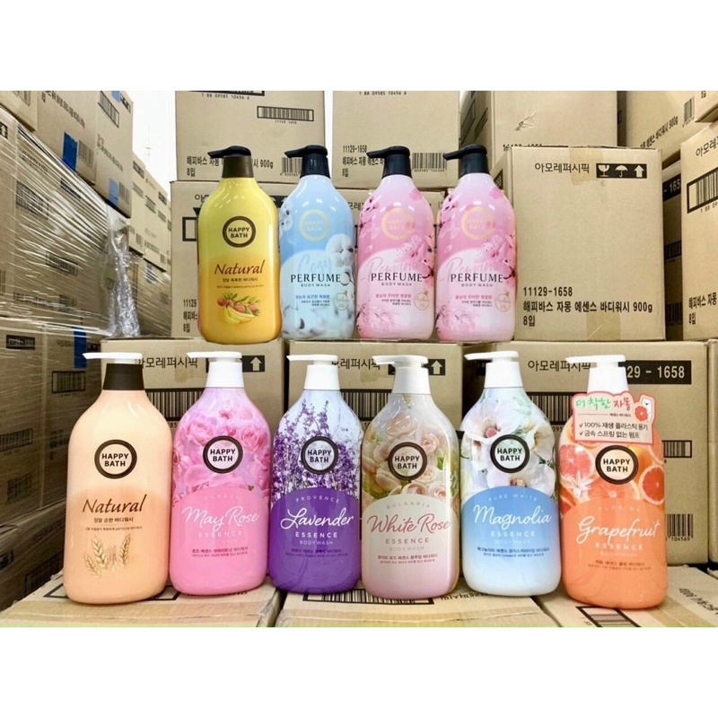 Korean Happy Bath Shower Gel (900ml) Shopee Malaysia