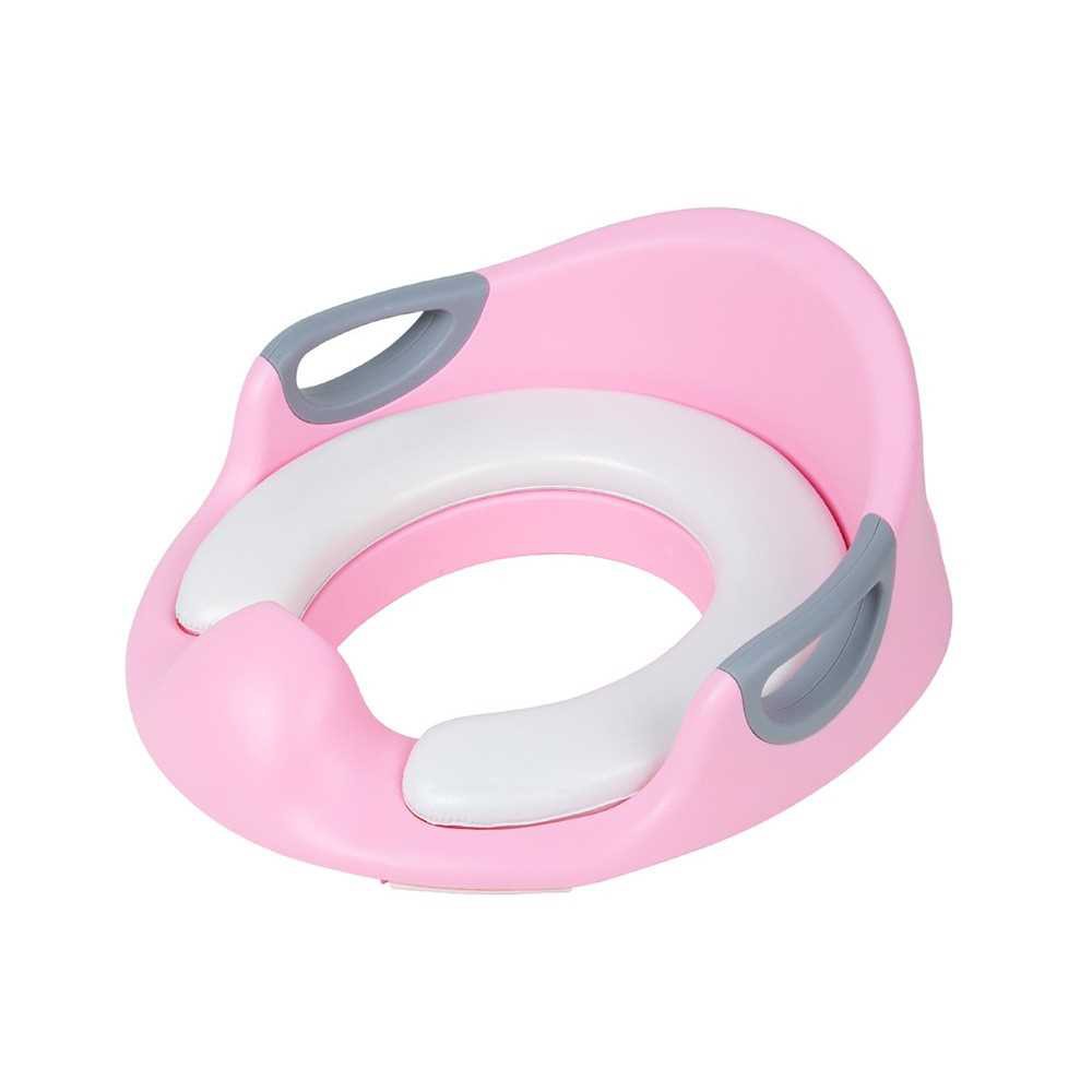 Potty Training Seat with Handle & Nonslip Design Soft Potty Seat Pad