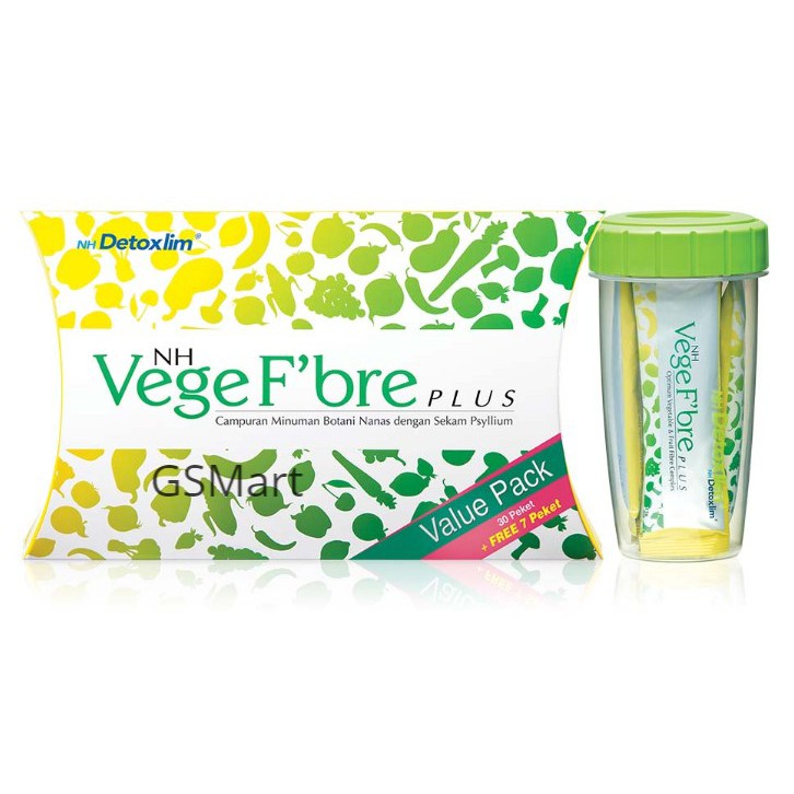 NH DETOXLIM VEGE FIBRE PLUS FBRE 30s+7s (exp 11/2024) Shopee Malaysia
