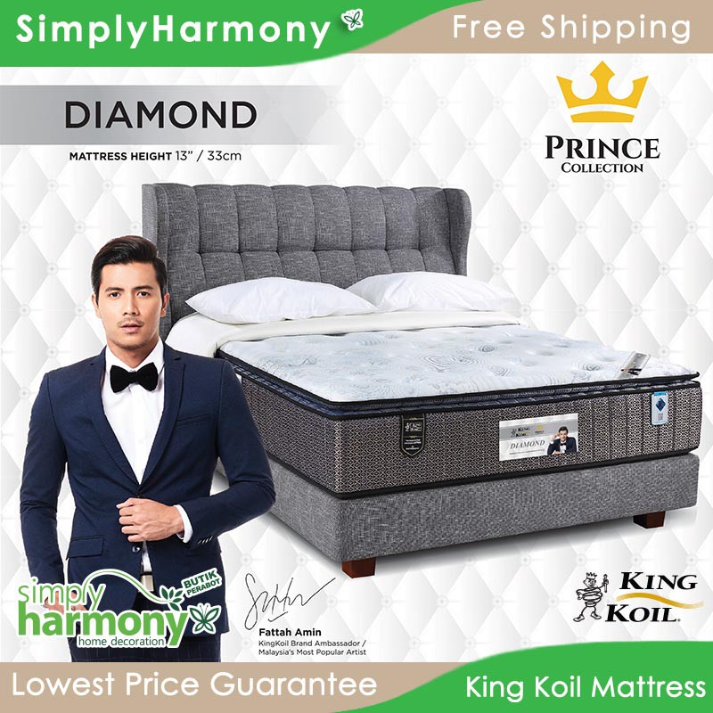 SHSB King Koil Diamond Mattress Queen / King / Super Single / Single