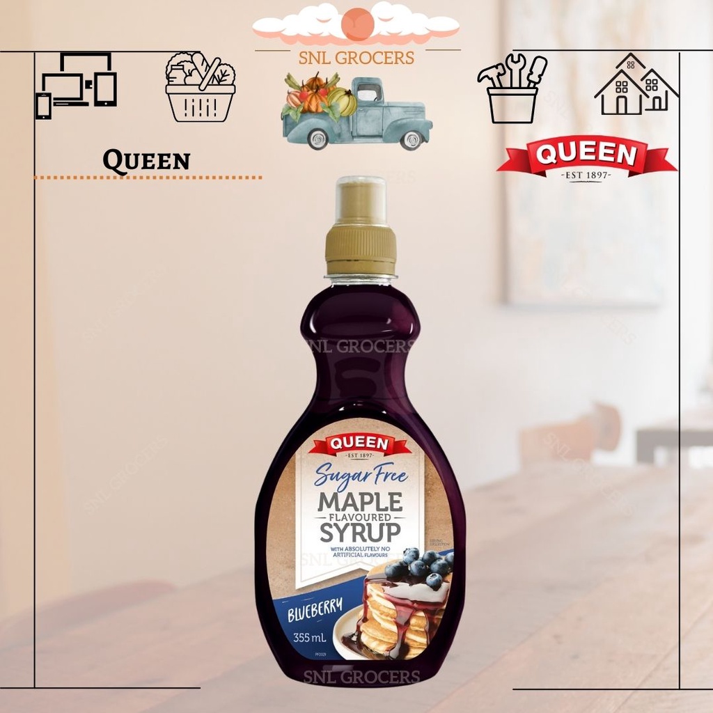 [AUS] Queen Sugar Free Maple Syrup (Original / Blueberry / Apple