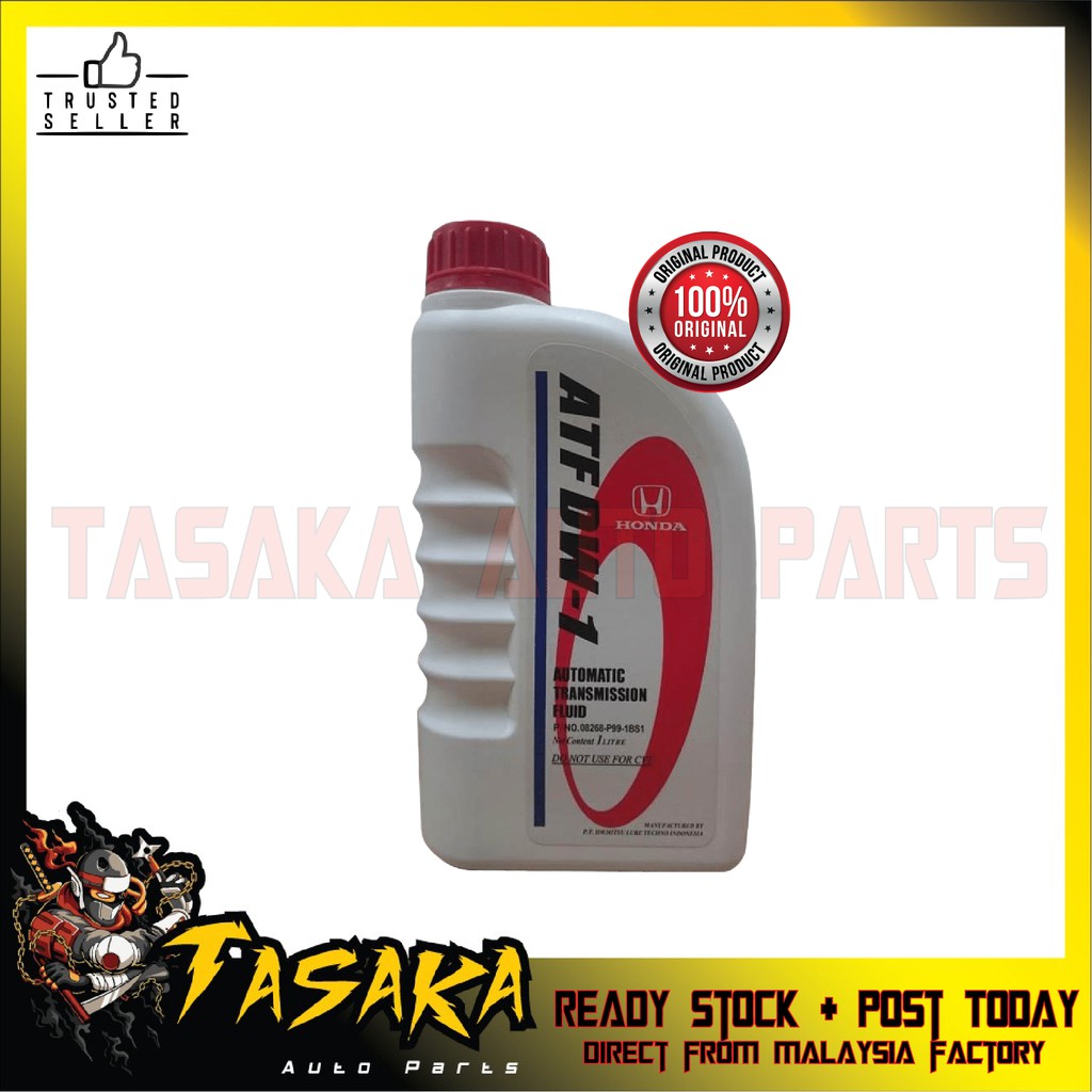 ORIGINAL HONDA ATF DW1 (1L) AUTOMATIC TRANSMISSION FLUID AUTO GEAR BOX