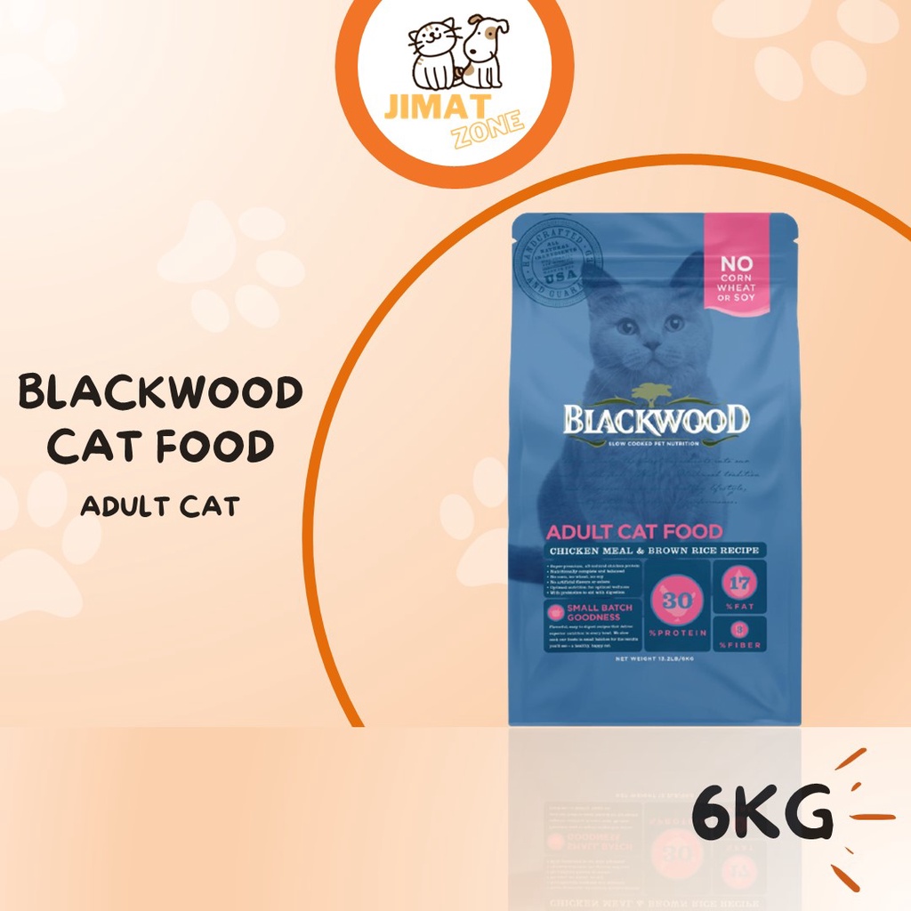 Blackwood Cat Food 6KG Original , Indoor , Kitten , Adult, Makanan