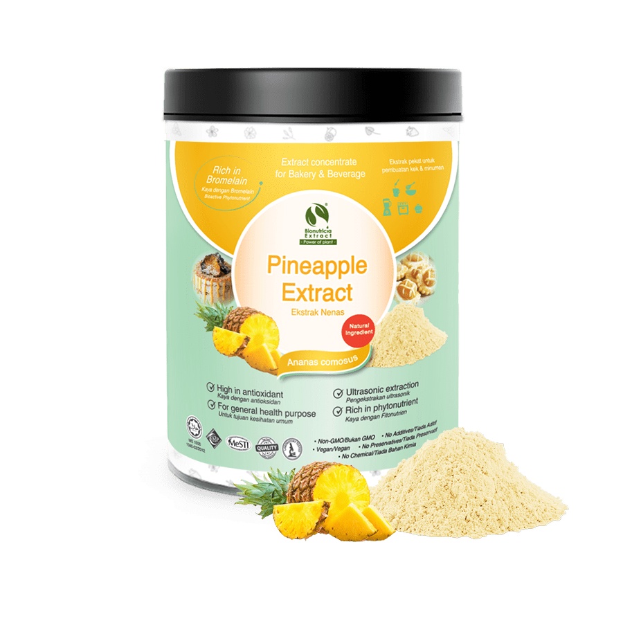 100 Pure Pineapple Fruit Extract Powder Sweet & Savory Daily