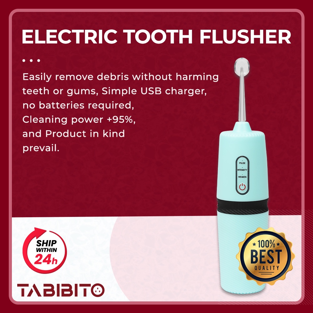 Electric Rinsing Device Portable Interdental Water Dental Floss Oral