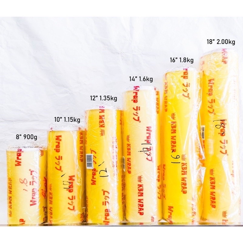 PVC Cling Wrap Film 300M / Transparent Food Wrapper / Wrap Film / Catering Film / Film Plastik