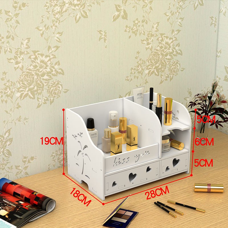 Desktop Shelves, Cosmetics Storage Boxes, Dressing Table Shelves