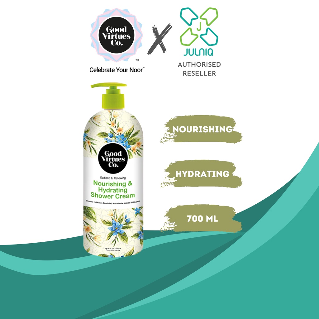 Good Virtues Co. [GVC] BODY SHOWER CREAM ASSORTED 700ML [ANTI BACTERIAL