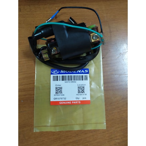 Modenas KRISS 110 K110 plug coil ignition coil original quality Shopee Malaysia