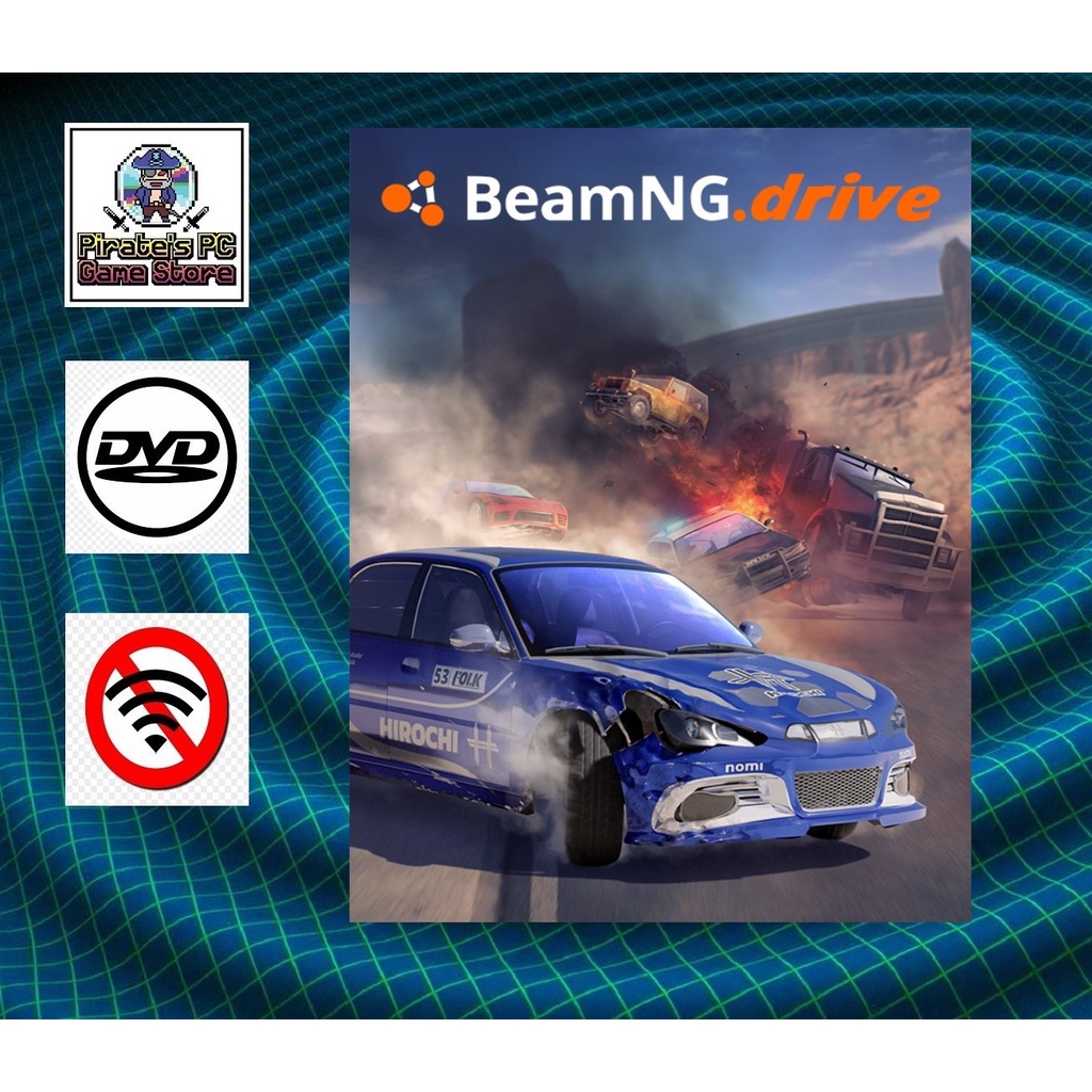 (PC DVD) BeamNG.drive (Spark Your Passion Update) Shopee Malaysia