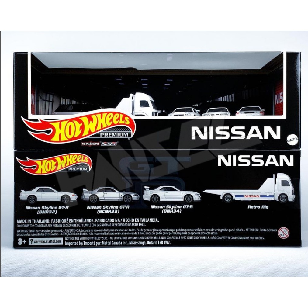 Hotwheels Car Culture Premium New Nissan Garage diorama F SET skyline r34 r33 r32 aero lift