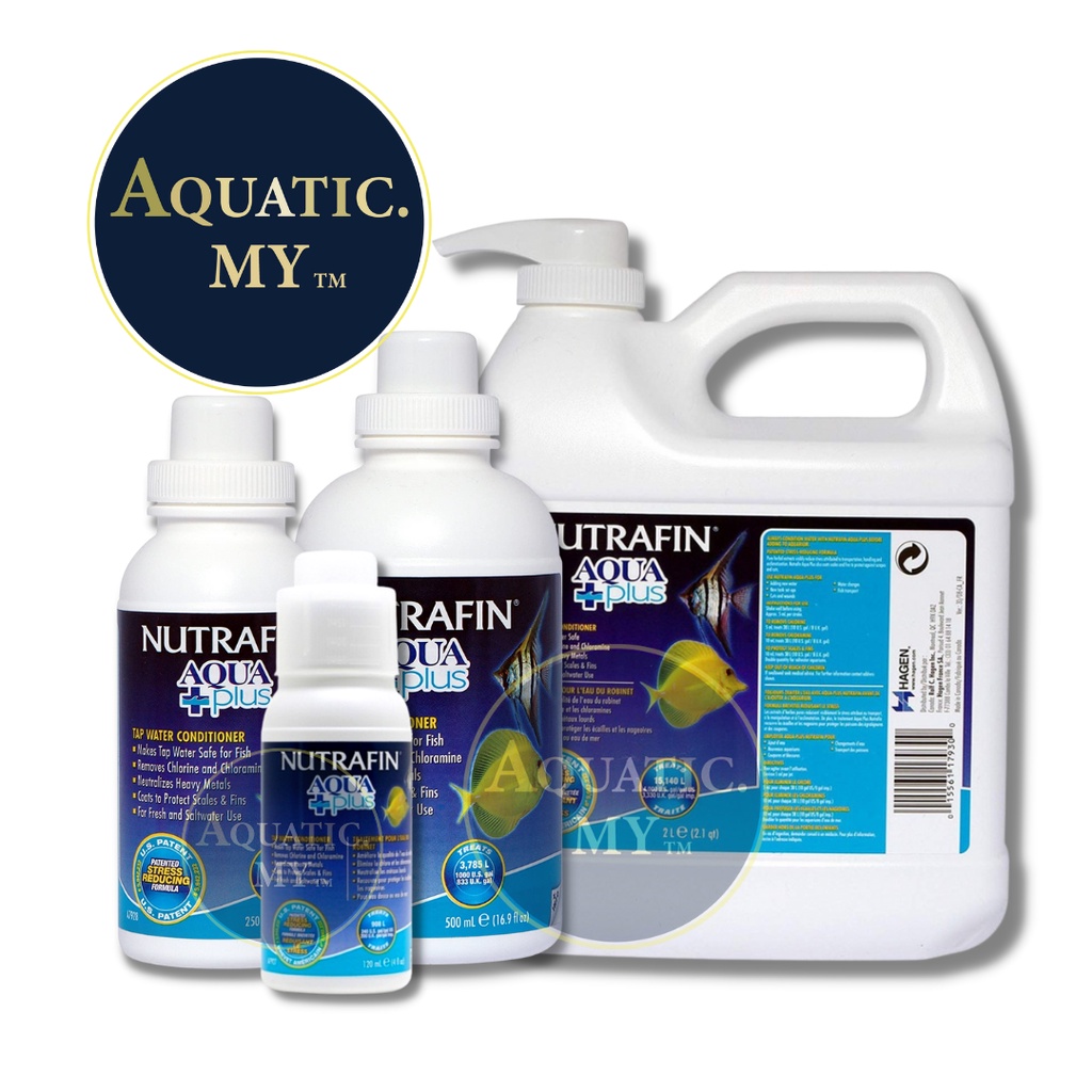 Nutrafin Aqua Plus Water Conditioner Anti Chlorine Fish Care 250ml