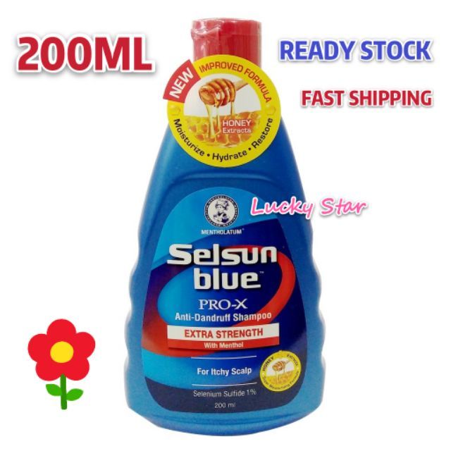 SELSUN BLUE 200ML /120ML PROX Extra Strength / Extra Moisturizing /2