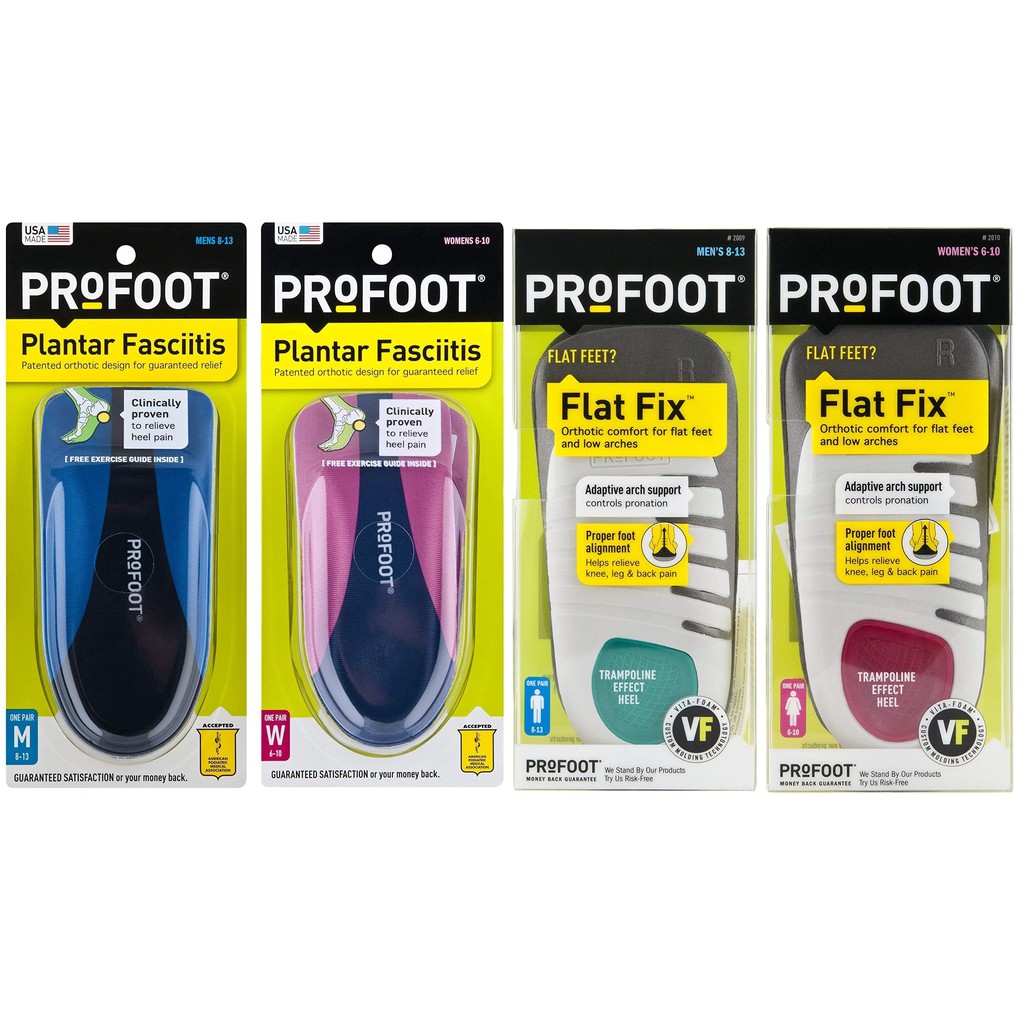 [ iiMONO ] PROFOOT Plantar Fasciitis Flat Fix Orthotics Plantar
