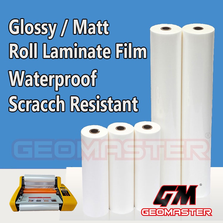 Hot Laminate Roll Film Glossy / Matt , Roll Laminator Film , Roll